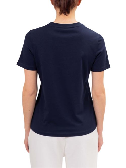 T-shirt regular signature logo blu Tommy Hilfiger | WW0WW43895C1G